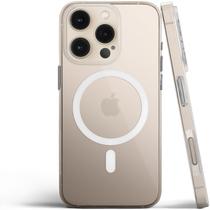 Capa Transparente para iPhone 16 Pro com Aderência e Ímã Capa Transparente para iPhone 16 Pro com Aderência e Ímã