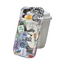 Capa Transparente Para iPhone 17 16 11 15 pro Max 12 13 14 pro Max 17 Air 17pro 17 Max 11