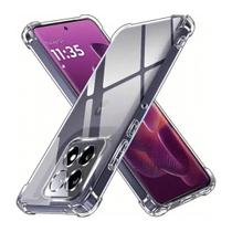 Capa Transparente Para Motorola Edge 70 Fusion Capinha TPU Cor:Transparente