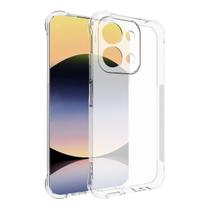 Capa Transparente Para Poco C85 + Película Gel Privacidade