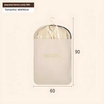 Capa Transparente para Roupas - Protetor de Poeira para Jaquetas e Roupas de Luxo Capa Transparente para Roupas - Protetor de Poeira para Jaquetas e Roupas de Luxo