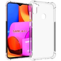 Capa Transparente Para Samsung A11 Flexível Anti-Choque - Premium