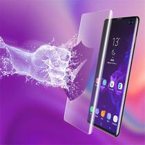 Capa Transparente Para Samsung S21 Normal + Película Nano Flex Transparente - Premium