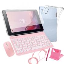 Capa Transparente Para Tablet Lenovo Tab M9 + Pelicula + Suporte + Fone + Caneta Touch + Teclado e Mouse