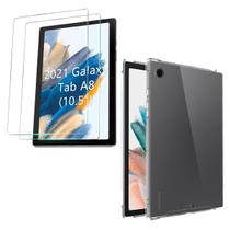 Capa Transparente Para Tablet Samsung A8 X200/X205 +Película
