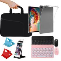 Capa Transparente para Tablet Samsung A9 8.7 + Suporte + Teclado Bluetooth + Maleta