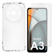 Capa Transparente Para Xiaomi Redmi A3 + Película Hidrogel