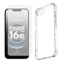 Capa Transparente + Pel. Hidrogel Compativel Para iPhone 16e Capa Transparente + Pel. Hidrogel Compativel Para iPhone 16e