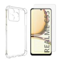Capa Transparente + Película De Hidrogel Para Realme C53 4G