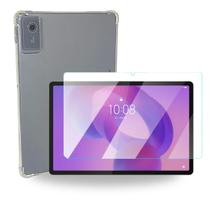 Capa Transparente+Película Vidro p/Tablet Lenovo Idea Tab 11