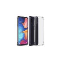 Capa transparente reforçada com bordas para Samsung A30s