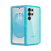 Capa Transparente Reforçada Para Samsung Galaxy S25 S24 S23 S22 S21 Note 20 Ultra plus Protetor