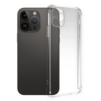 Capa Transparente Silicone Compatível com iPhone 14/ 14 Plus/ 14 PRO e 14 PRO MAX Resistente Ant Impacto