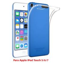Capa Transparente Slim De Silicone TPU Para Apple iPod Touch 5 6 7 Capa Protetora Clara