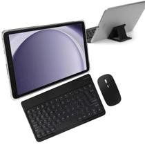 Capa transparente + Suporte + Teclado Bluetooth c/ Touch pad p/ Tablet Samsung Samsung A9 plus