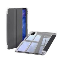 Capa Transparente Tri-Folding De 12.1 Polegadas Para Tablet Xiaomi Redmi Pad 2 pro 2025 Com Suporte