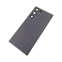 Capa Traseira Da Bateria Samsung S22 Ultra 5G, Painel De Carcaça Traseira, Peças Da Lente Da Câmera