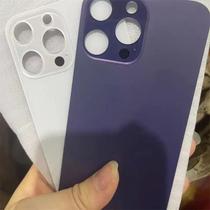 Capa Traseira de Vidro DIY para iPhone XR/13/14 Pro - Com Recorte para Câmera