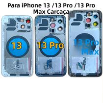 Capa Traseira De Vidro Para iPhone 13, 13 Pro, 13 pro Max, Porta Da Bateria, Estrutura Do Chassi,