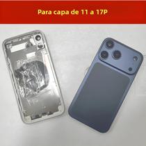 Capa Traseira DIY Para iPhone 11 a 17 Pro, Retrofit De Carcaça Com Lente Grande, Entrega Rápida Capa Traseira DIY Para iPhone 11 a 17 Pro, Retrofit De Carcaça Com Lente Grande, Entrega Rápida