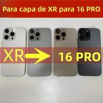 Capa Traseira DIY Para iPhone 16 pro XR, Substituição De Estrutura Do Meio E Bateria, Carcaças E