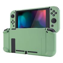 Capa traseira ExtremeRate Nintendo Switch Matcha Green Hard Shell