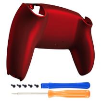Capa traseira ExtremeRate Scarlet Red Soft ps5 Controller