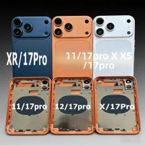 Capa Traseira Para iPhone 11 a 17 Pro: Kit DIY De Atualização E Retrofit