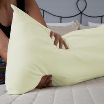 Capa Travesseiro De Corpo Com Zíper 1,46x46 140 Fios Fofuxão