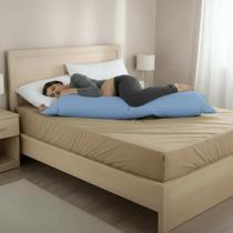 Capa travesseiro de corpo xuxao 1,60 x 50cm fronha algodão