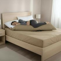 Capa travesseiro de corpo xuxao 1,60 x 50cm fronha algodão