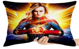 Capa Travesseiro fronha com ziper 50x70 Capitã Marvel mãos Capa Travesseiro fronha com ziper 50x70 Capitã Marvel mãos