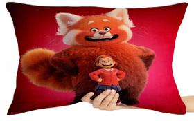 Capa Travesseiro fronha com ziper 50x70 Red urso panda Capa Travesseiro fronha com ziper 50x70 Red urso panda