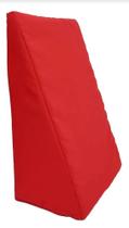 Capa triangular para travesseiro suave encosto kit com 2 unidades