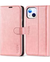 Capa TUCCH para iPhone 13 (6,1") com Bloqueio RFID - Ouro Rosa