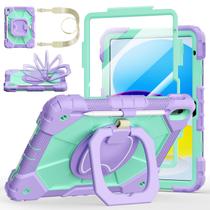 Capa Ubearkk para iPad A16 11ª/10ª geração 11" com suporte 360 Capa Ubearkk para iPad A16 11ª/10ª geração 11" com suporte 360