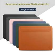 Capa Ultra Fina De Couro WiWU Para Laptop MacBook Air 13 M2 A2681 E MacBook pro 16 14 À Prova d'Água