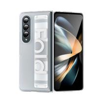 Capa Ultra Fina De Silicone Fosco Para Samsung Galaxy Fold Transparente À Prova De Choque