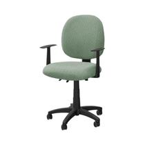Capa Universal Para Cadeira De Escritório E Gaming Em Jacquard Anti-Sujeira Com Elastano - 2 Peças