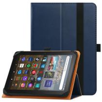 Capa Universal para Tablet HGWALP 7-8 polegadas com Suporte Folio Azul Marinho
