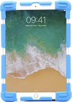 Capa Universal protetora para tablets 7-7.9 polegadas, Silicone, anti choque, base de apoio, Azul, Geonav