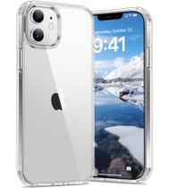 Capa Vakoo para iPhone 12 Mini 5,4" Transparente Antiamarelamento Resistente a Quedas Capa Vakoo para iPhone 12 Mini 5,4" Transparente Antiamarelamento Resistente a Quedas