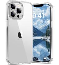 Capa Vakoo para iPhone 13 Pro 6,1 polegadas Transparente Anti-Amarelamento
