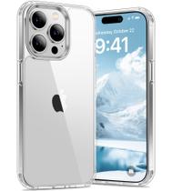 Capa Vakoo para iPhone 15 Pro 6,1 polegadas Anti-Amarelamento Capa Vakoo para iPhone 15 Pro 6,1 polegadas Anti-Amarelamento