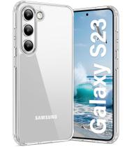 Capa Vakoo para Samsung Galaxy S23 5G Transparente Antiamarelamento, Traseira Rígida, Proteção Militar contra Quedas, Compatível com Carregamento Sem Fio Capa Vakoo para Samsung Galaxy S23 5G Transparente Antiamarelamento, Traseira Rígida, Proteção Militar contra Quedas, Compatível com Carregamento Sem Fio