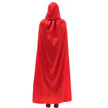 Capa Vampiro entidade cetim na cor vermelho