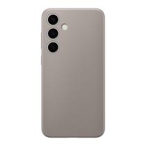 Capa Vegana em Couro Taupe para Samsung Galaxy S24+ Capa Vegana em Couro Taupe para Samsung Galaxy S24+