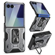 Capa VEGO Galaxy Z Flip 7 à prova de choque com tela e dobradiça