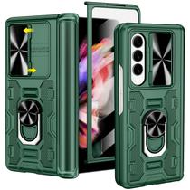 Capa VEGO para Samsung Galaxy Z Fold 3 com capa de câmera deslizante