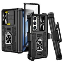 Capa VEGO para Samsung Galaxy Z Fold 5 com clipe de cinto e suporte Capa VEGO para Samsung Galaxy Z Fold 5 com clipe de cinto e suporte